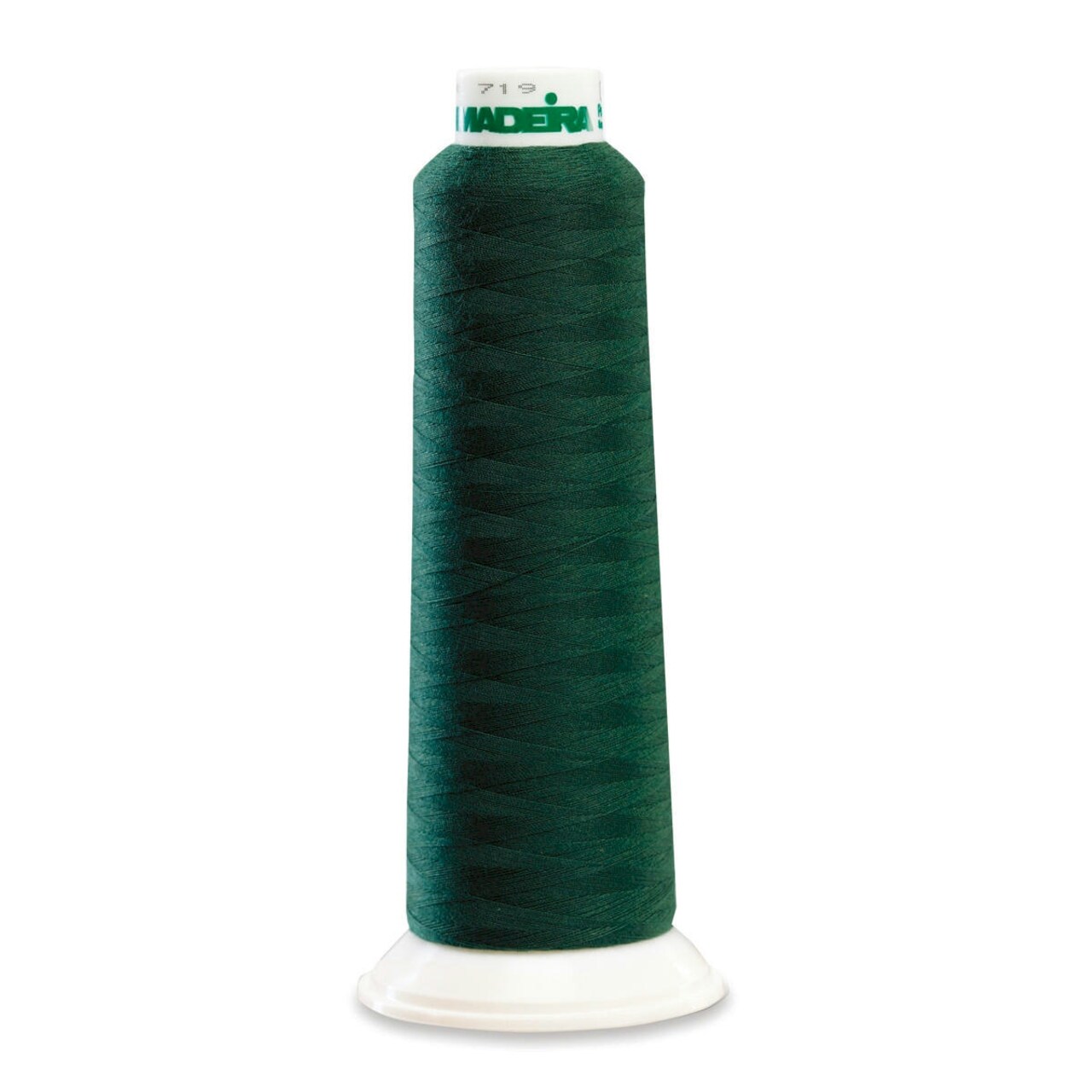 Aerolock Polyester Serger Thread --- 2,000 Yds --- Emerald Green Color -- Ref. # 8473 by Madeira®